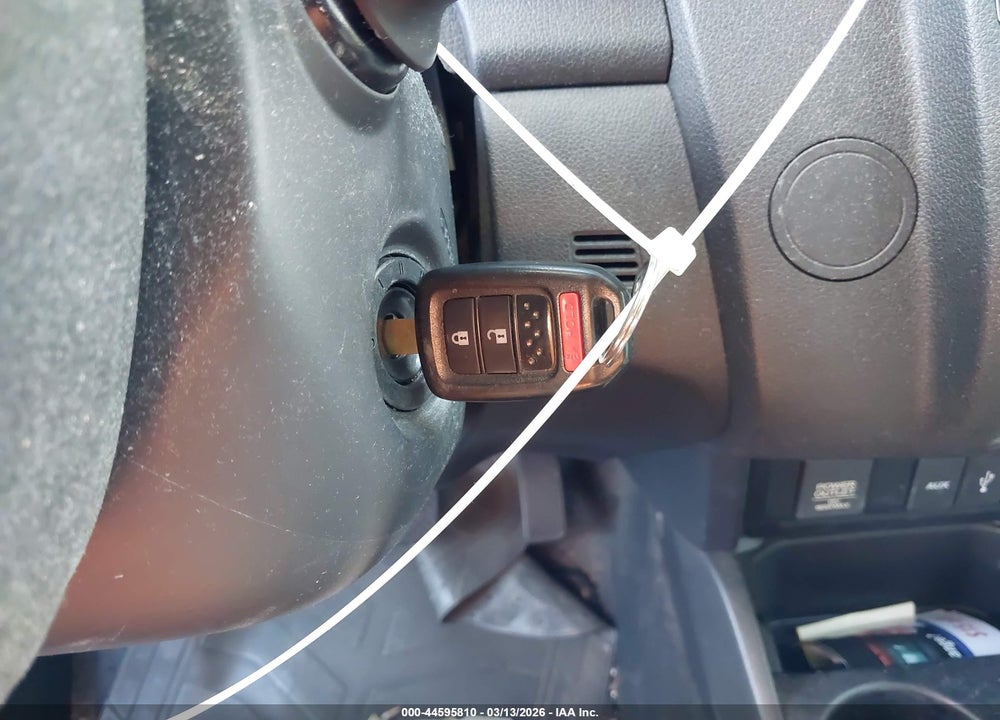 2016 HONDA FIT LX VIN: JHMGK5H51GS002486