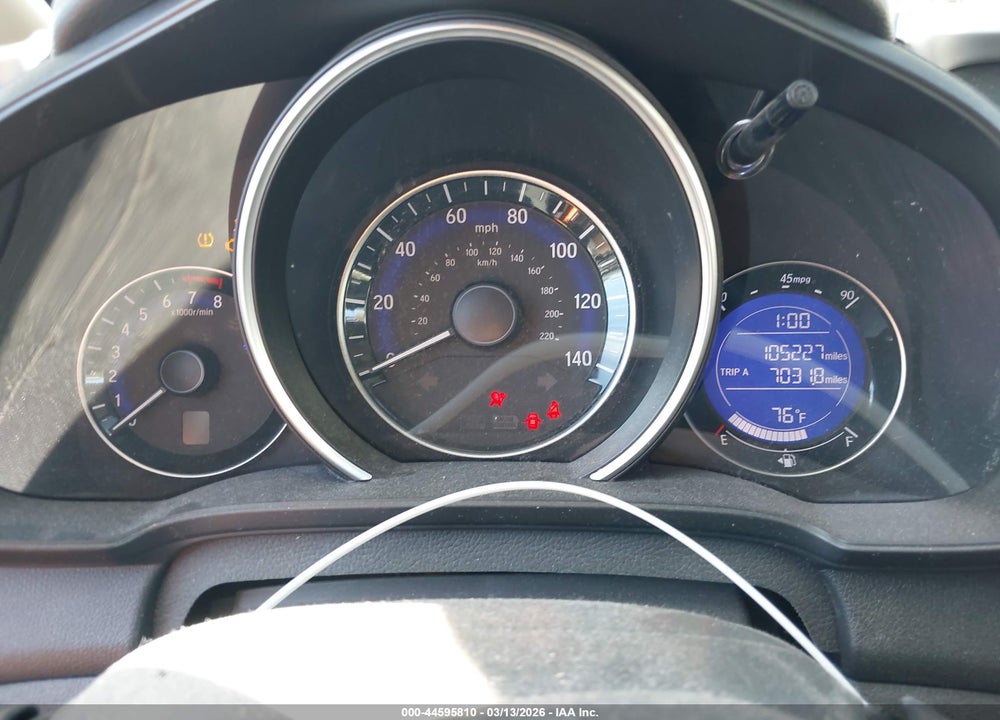 2016 HONDA FIT LX VIN: JHMGK5H51GS002486