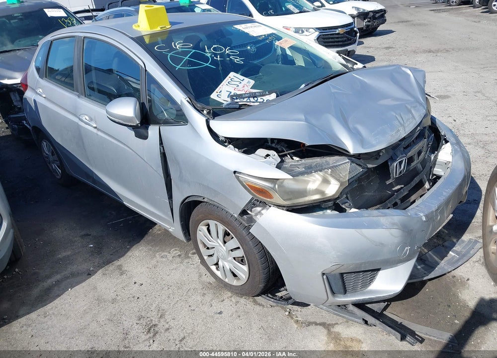 2016 HONDA FIT LX VIN: JHMGK5H51GS002486