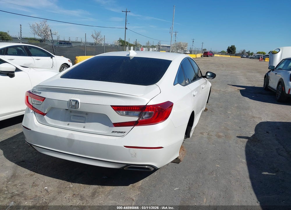 2018 HONDA ACCORD SPORT VIN: 1HGCV1F30JA167767