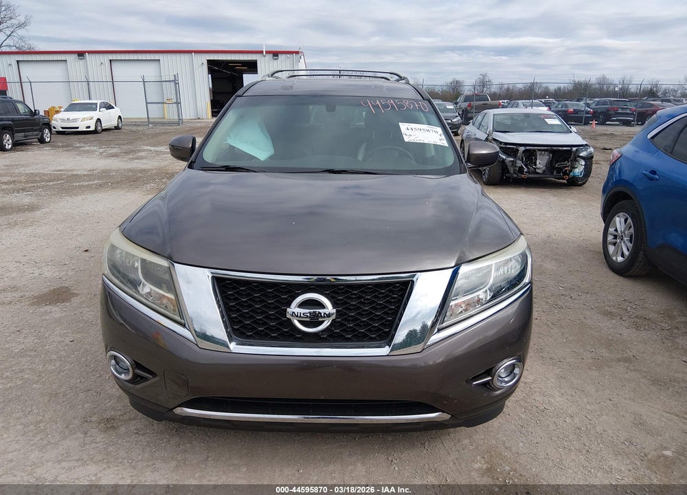 2016 NISSAN PATHFINDER SL VIN: 5N1AR2MM2GC626818