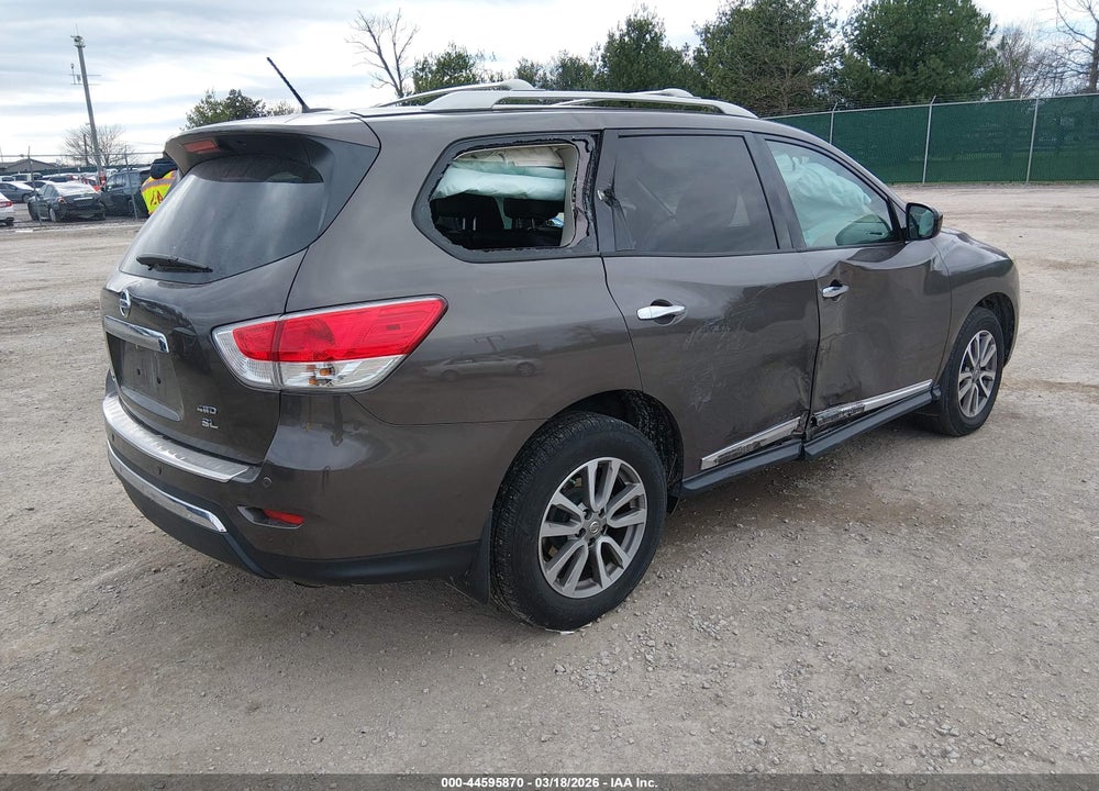 2016 NISSAN PATHFINDER SL VIN: 5N1AR2MM2GC626818
