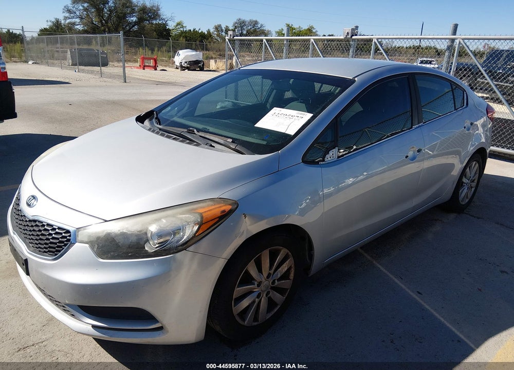 2016 KIA FORTE LX VIN: KNAFX4A69G5608626