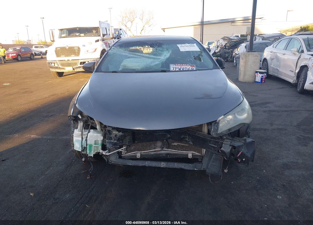 2016 TOYOTA CAMRY SE VIN: 4T1BF1FK6GU138906