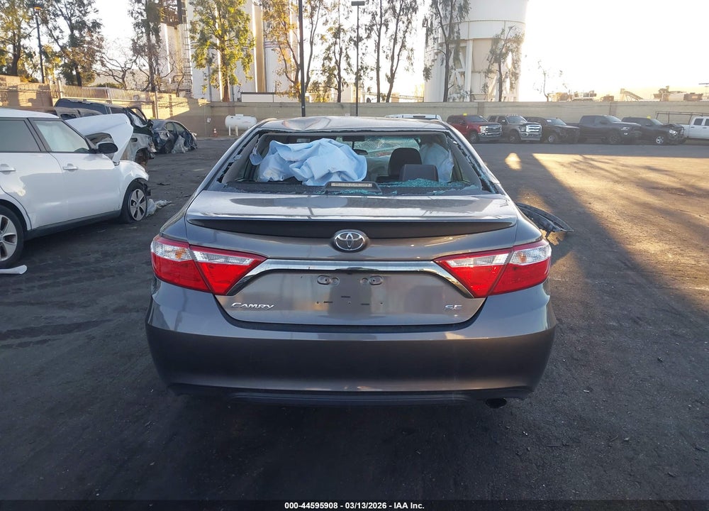 2016 TOYOTA CAMRY SE VIN: 4T1BF1FK6GU138906