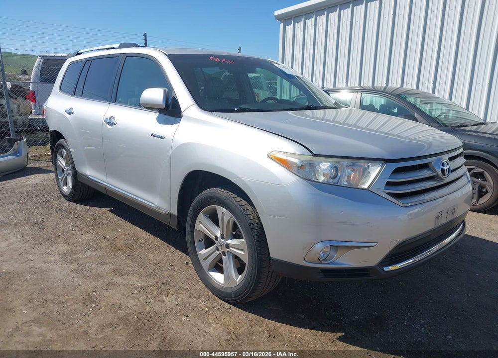 2013 TOYOTA HIGHLANDER LIMITED V6 VIN: 5TDDK3EH0DS249123