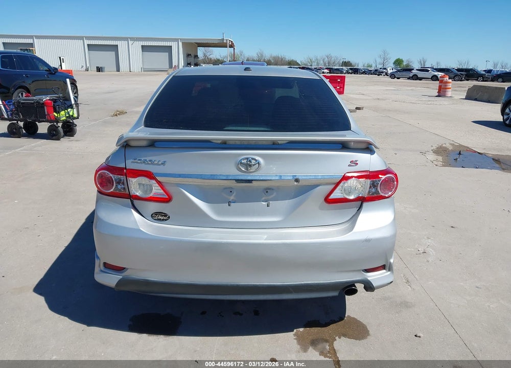 2011 TOYOTA COROLLA S VIN: 2T1BU4EE5BC651951