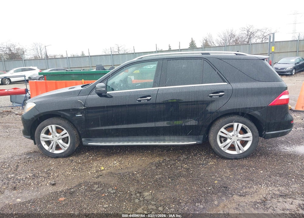 2012 MERCEDES-BENZ ML 350 4MATIC VIN: 4JGDA5HB8CA020461