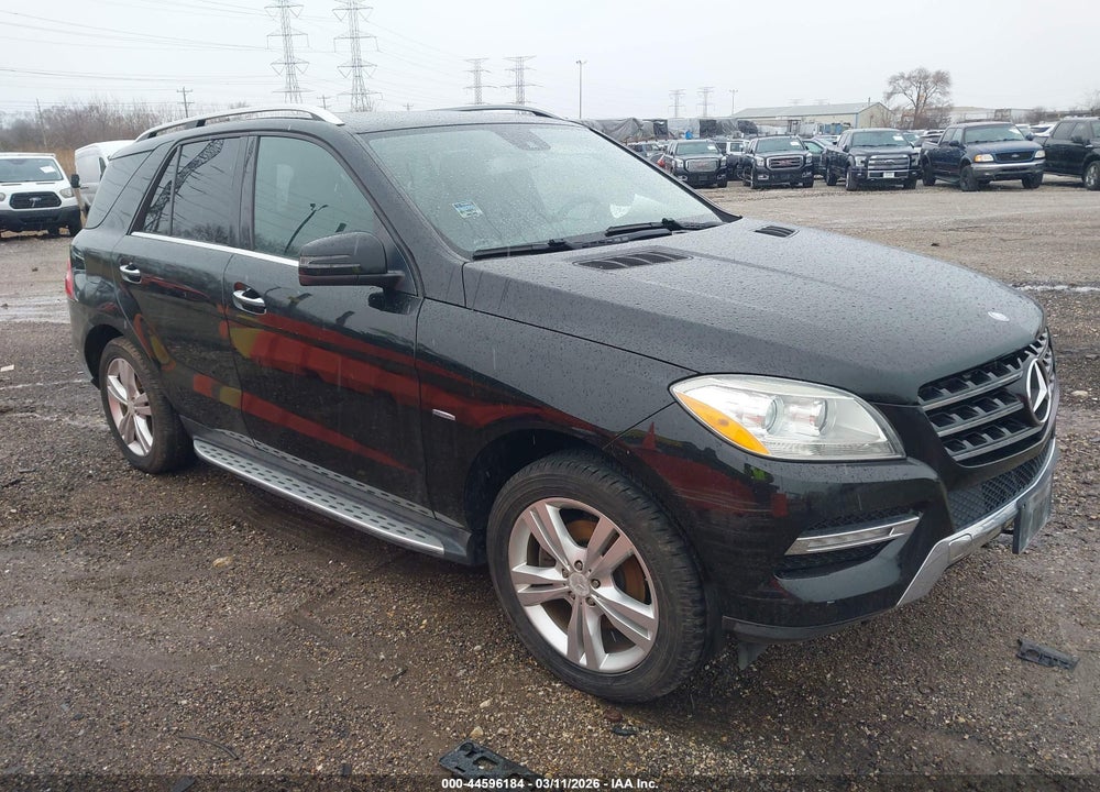 2012 MERCEDES-BENZ ML 350 4MATIC VIN: 4JGDA5HB8CA020461