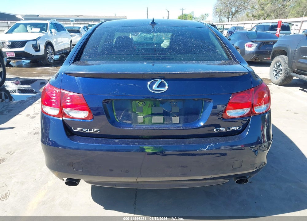 2010 LEXUS GS 350 VIN: JTHBE1KS1A0047357