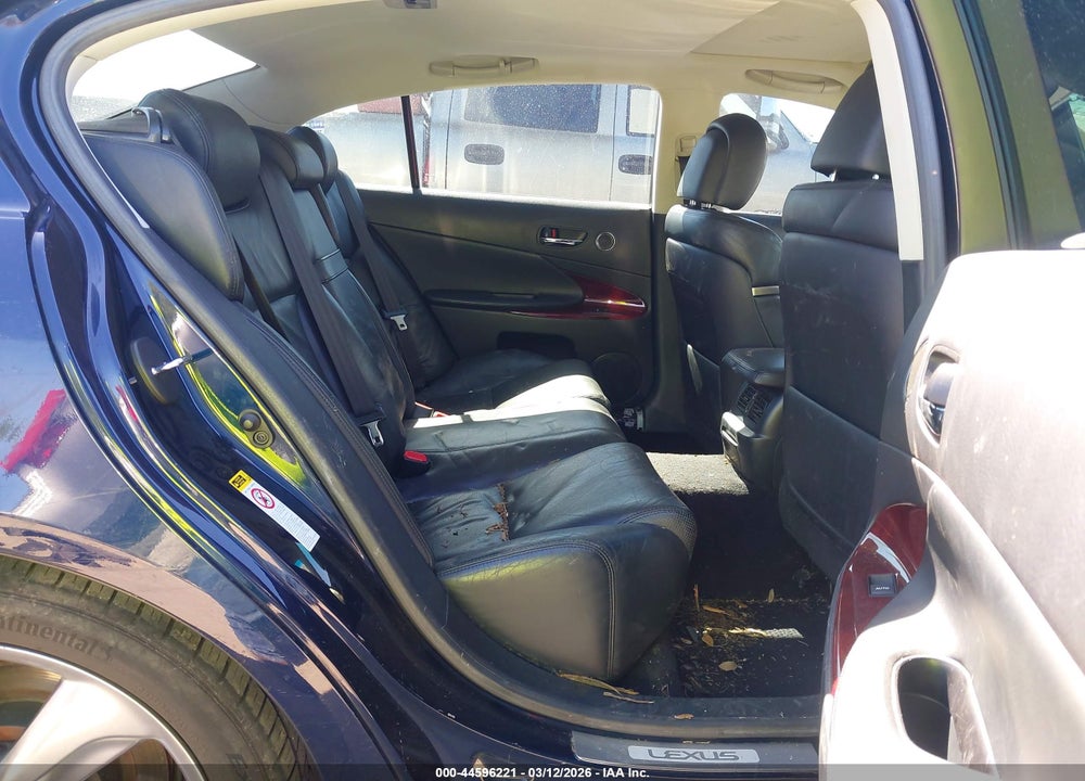 2010 LEXUS GS 350 VIN: JTHBE1KS1A0047357