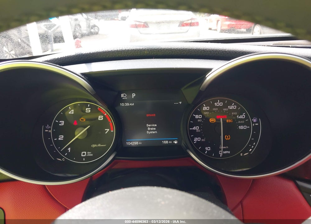 2019 ALFA ROMEO GIULIA TI RWD VIN: ZARFAMBN6K7600898