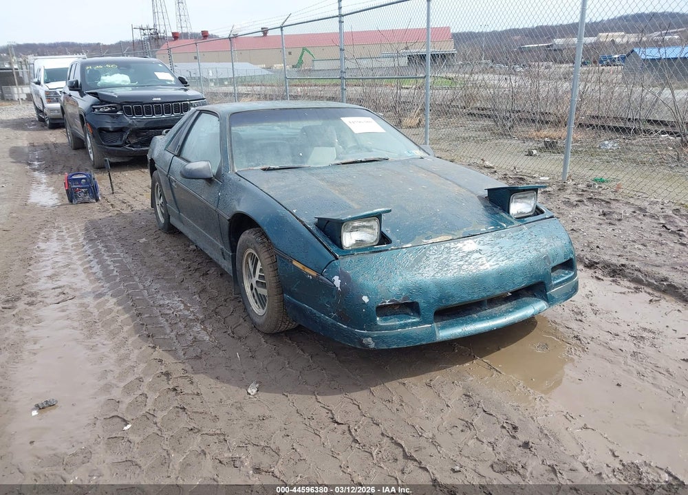 1985 PONTIAC FIERO GT VIN: 1G2PG3798FP246606