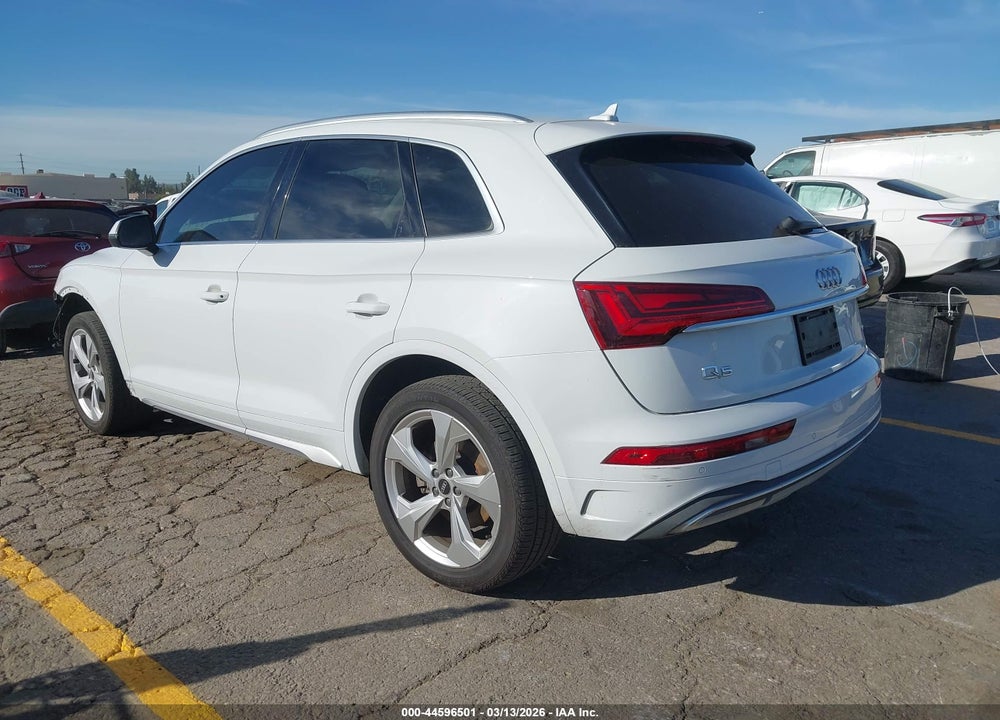 2021 AUDI Q5 PREMIUM PLUS 45 TFSI QUATTRO S TRONIC VIN: WA1BAAFY6M2072513