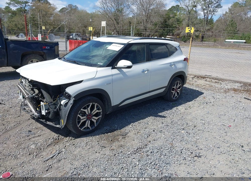 2022 KIA SELTOS SX TURBO VIN: KNDETCA23N7318286