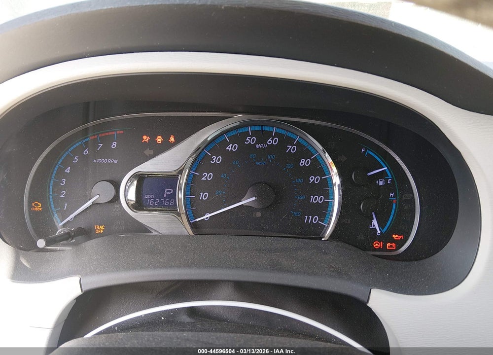 2013 TOYOTA SIENNA XLE V6 8 PASSENGER VIN: 5TDYK3DCXDS346904