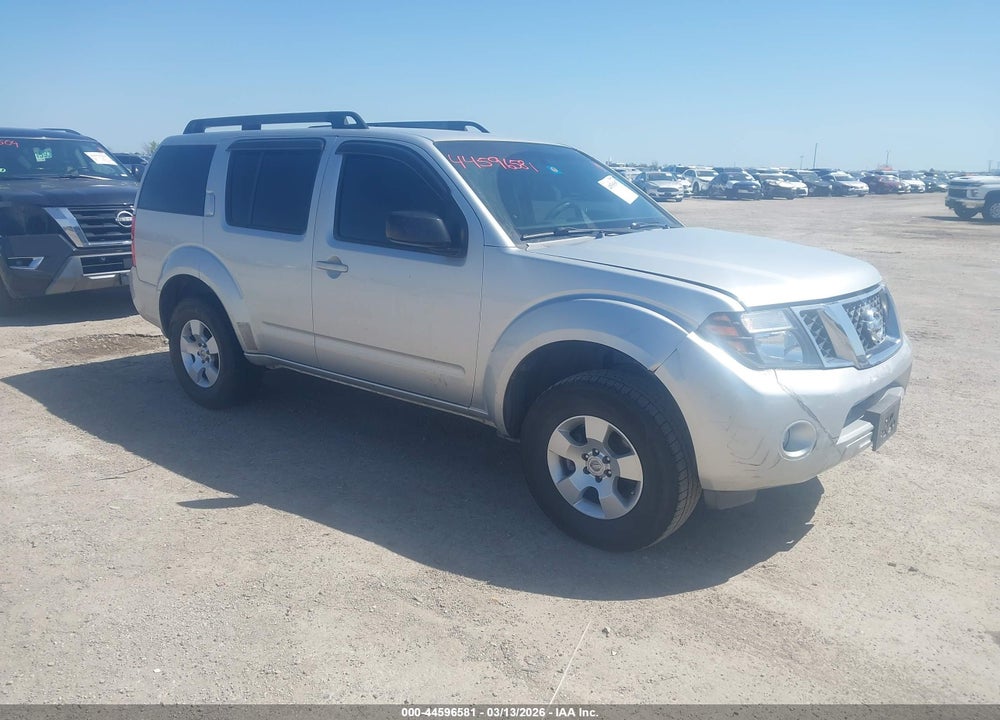 2009 NISSAN PATHFINDER S VIN: 5N1AR18U19C613257