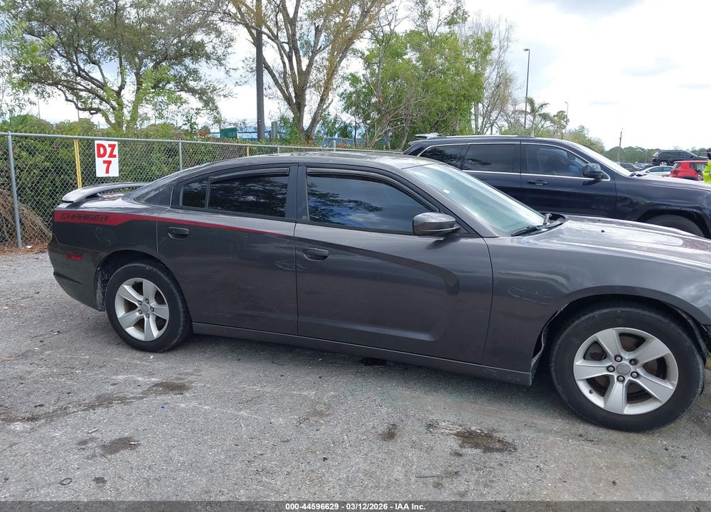 2013 DODGE CHARGER SE VIN: 2C3CDXBG4DH706351
