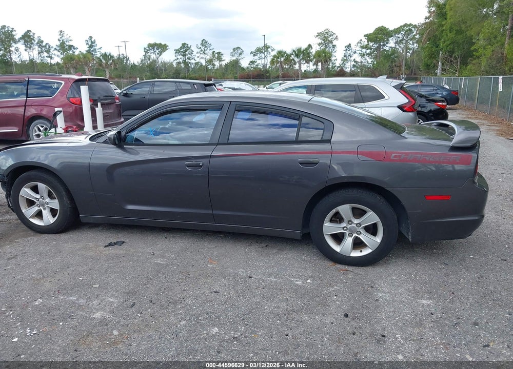 2013 DODGE CHARGER SE VIN: 2C3CDXBG4DH706351