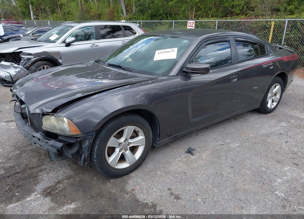 2013 DODGE CHARGER SE VIN: 2C3CDXBG4DH706351