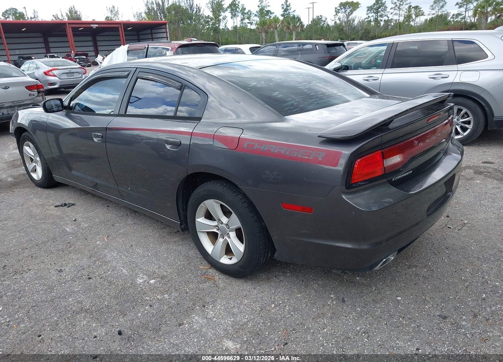 2013 DODGE CHARGER SE VIN: 2C3CDXBG4DH706351