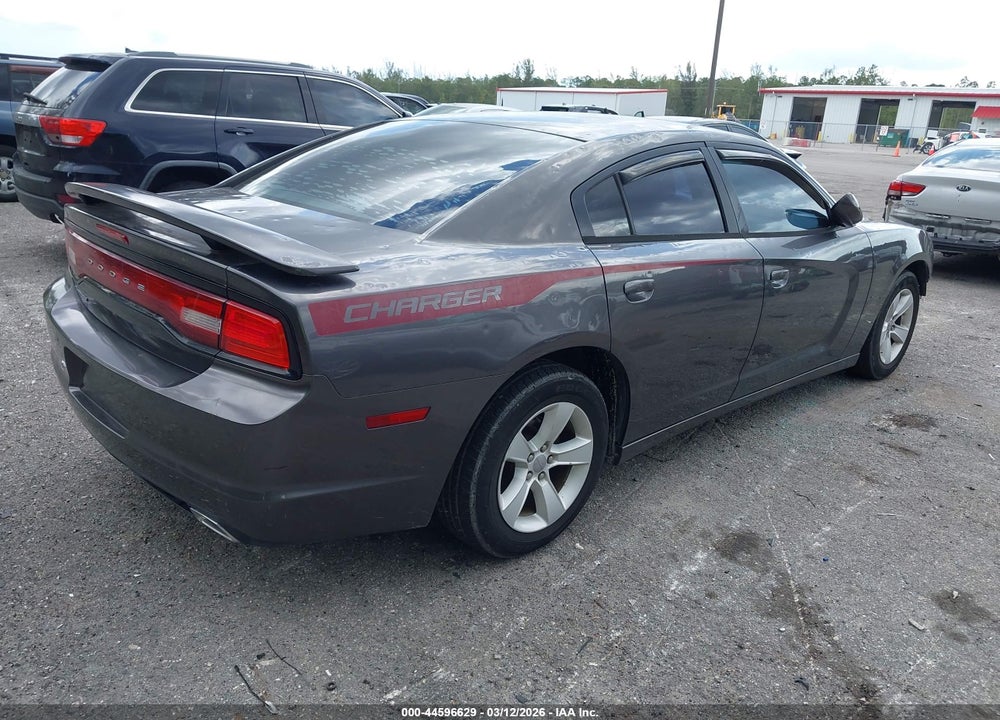 2013 DODGE CHARGER SE VIN: 2C3CDXBG4DH706351