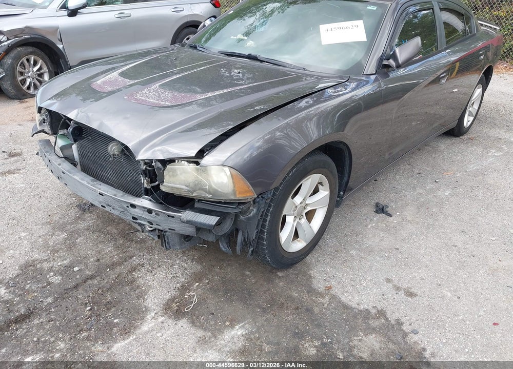 2013 DODGE CHARGER SE VIN: 2C3CDXBG4DH706351