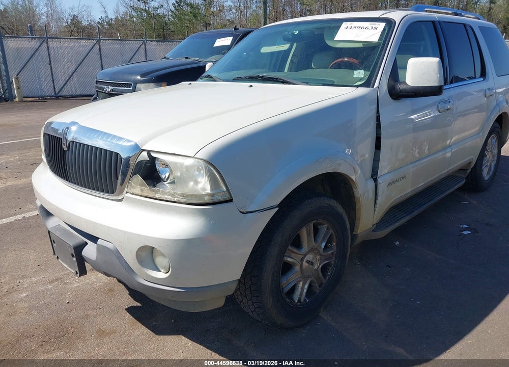 2004 LINCOLN AVIATOR VIN: 5LMEU68H74ZJ17589