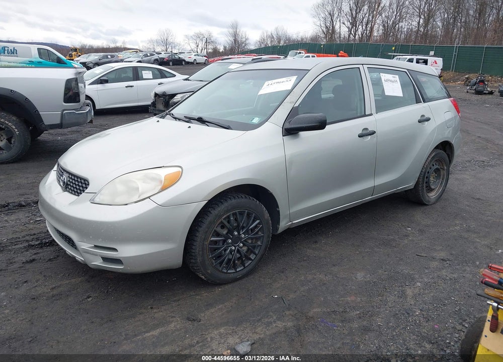 2003 TOYOTA MATRIX STANDARD VIN: 2T1KR32E03C058208