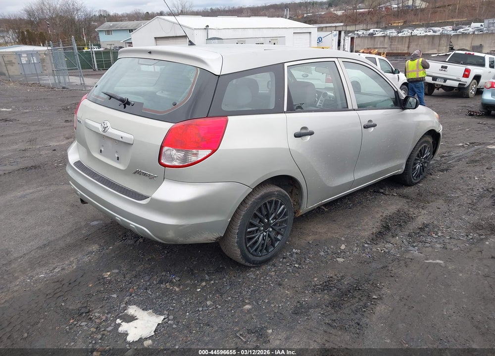 2003 TOYOTA MATRIX STANDARD VIN: 2T1KR32E03C058208