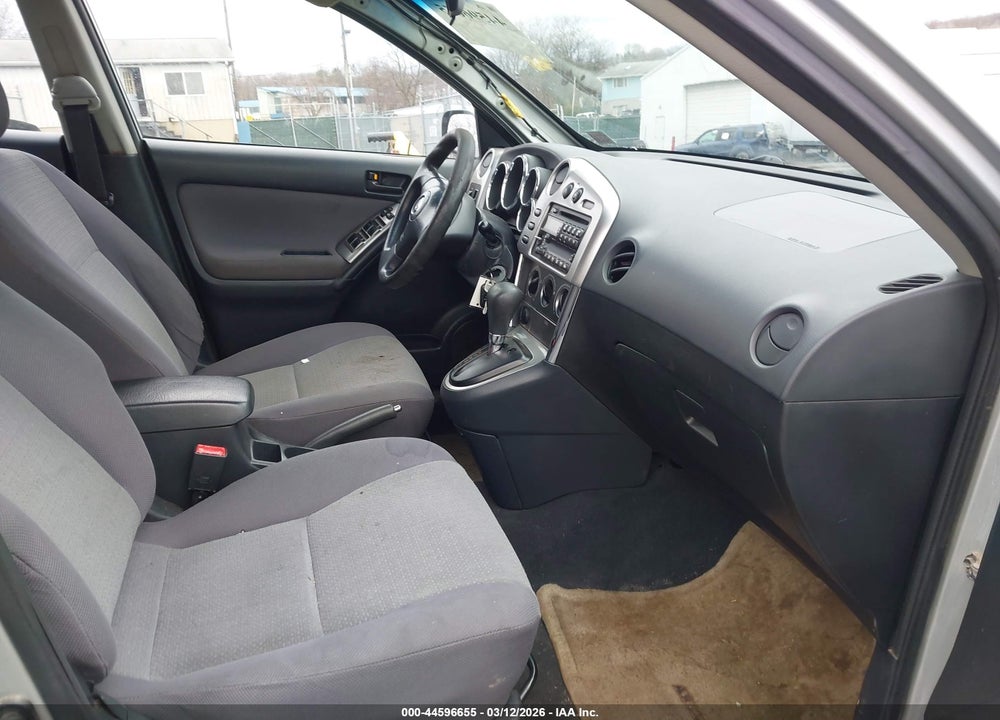 2003 TOYOTA MATRIX STANDARD VIN: 2T1KR32E03C058208
