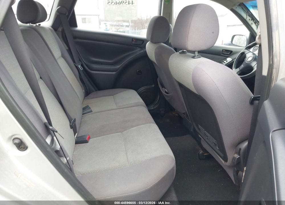 2003 TOYOTA MATRIX STANDARD VIN: 2T1KR32E03C058208