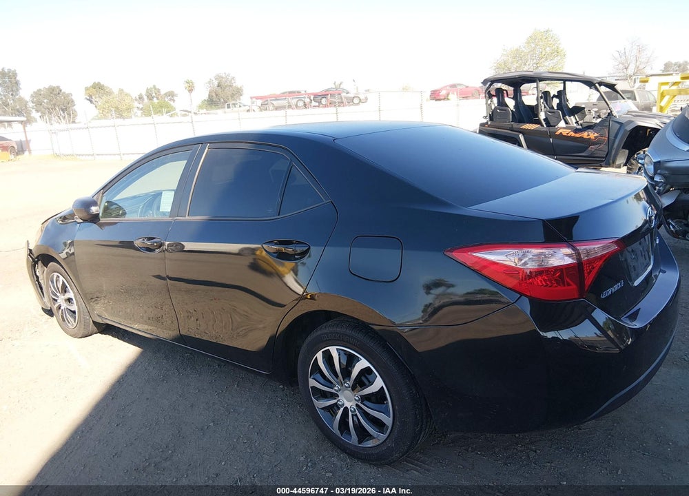 2019 TOYOTA COROLLA LE VIN: 2T1BURHE3KC142403