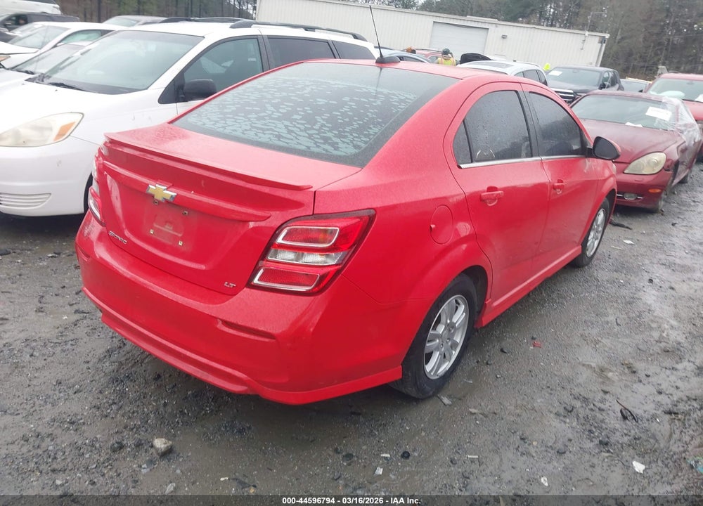 2017 CHEVROLET SONIC LT AUTO VIN: 1G1JD5SH9H4115847