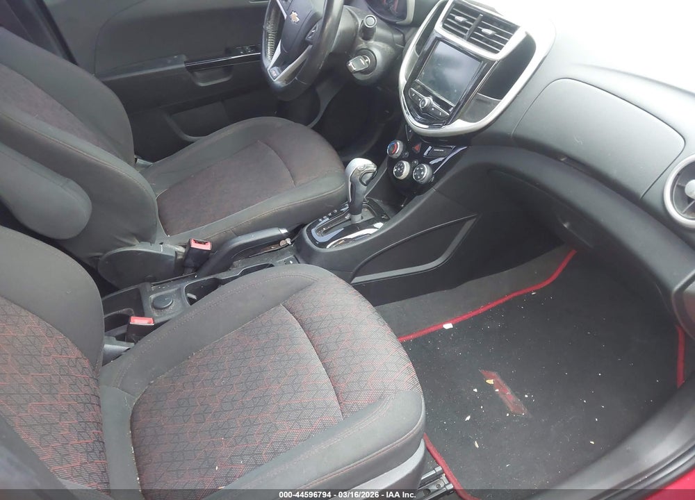 2017 CHEVROLET SONIC LT AUTO VIN: 1G1JD5SH9H4115847