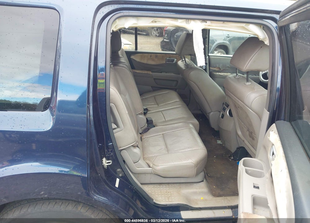 2012 HONDA PILOT EX-L VIN: 5FNYF3H59CB029599