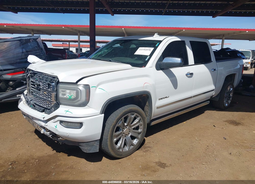 2017 GMC SIERRA 1500 DENALI VIN: 3GTU2PEJ6HG385366