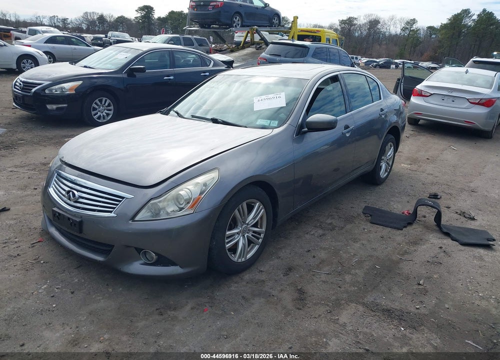 2013 INFINITI G37X VIN: JN1CV6AR5DM758089