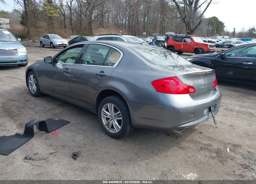 2013 INFINITI G37X VIN: JN1CV6AR5DM758089