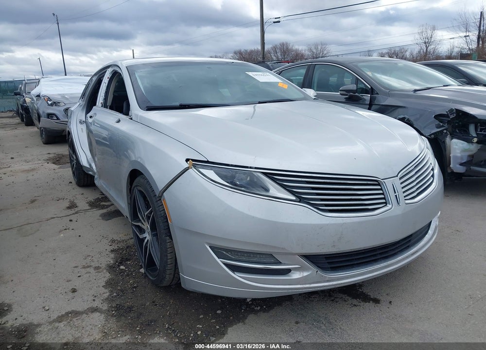 2016 LINCOLN MKZ VIN: 3LN6L2G98GR601857