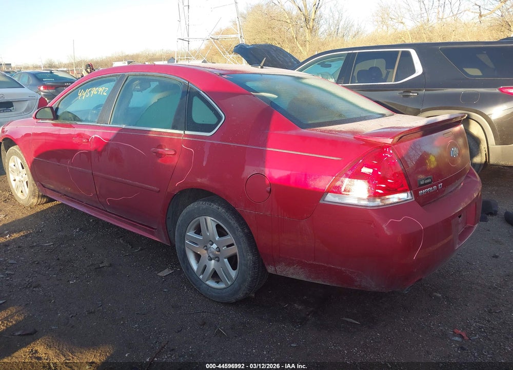 2013 CHEVROLET IMPALA LT VIN: 2G1WB5E37D1169018