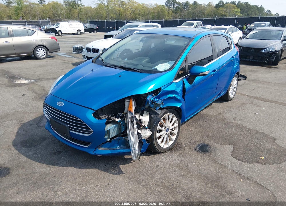 2017 FORD FIESTA TITANIUM VIN: 3FADP4FJ3HM168203