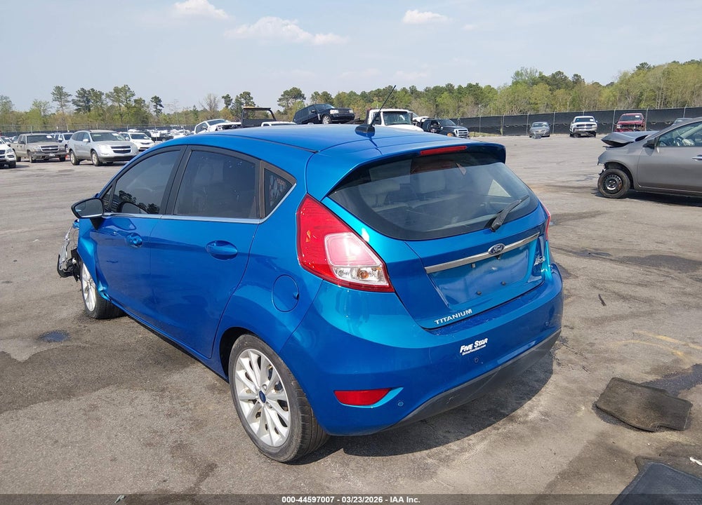 2017 FORD FIESTA TITANIUM VIN: 3FADP4FJ3HM168203