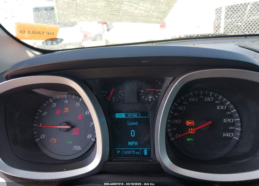 2013 CHEVROLET EQUINOX 2LT VIN: 2GNALPEK8D6192447