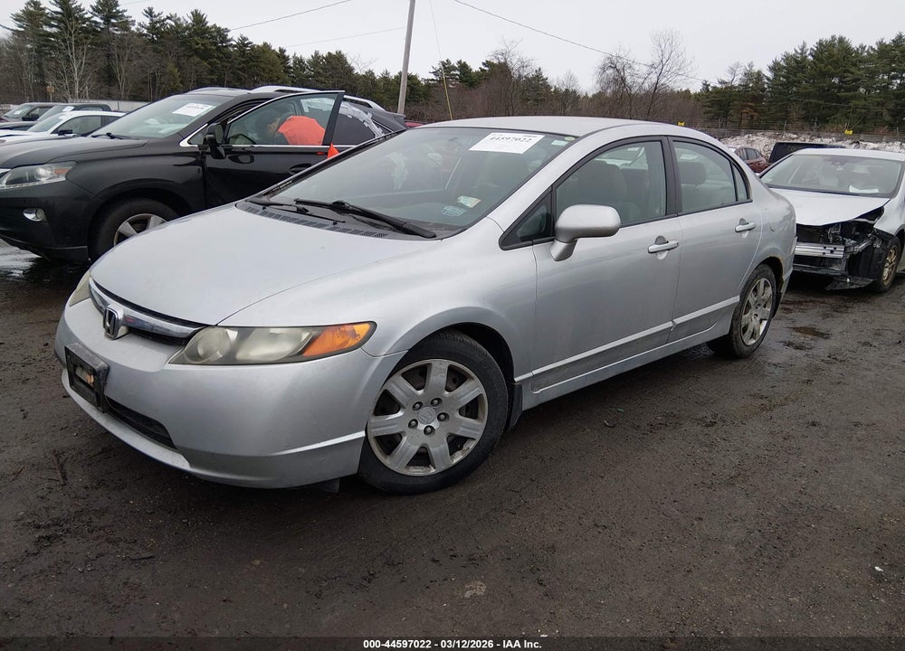2008 HONDA CIVIC LX VIN: 2HGFA16518H314054