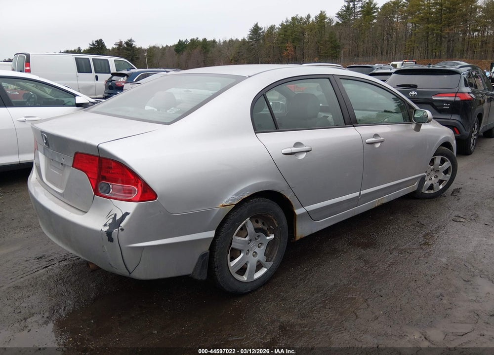 2008 HONDA CIVIC LX VIN: 2HGFA16518H314054