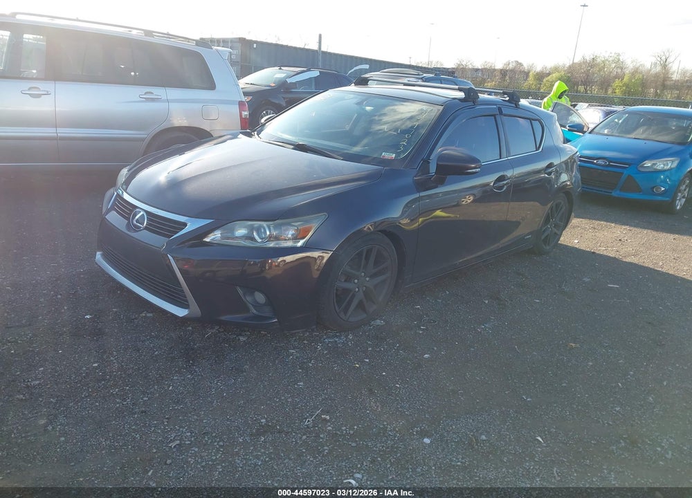 2014 LEXUS CT 200H VIN: JTHKD5BH7E2176356