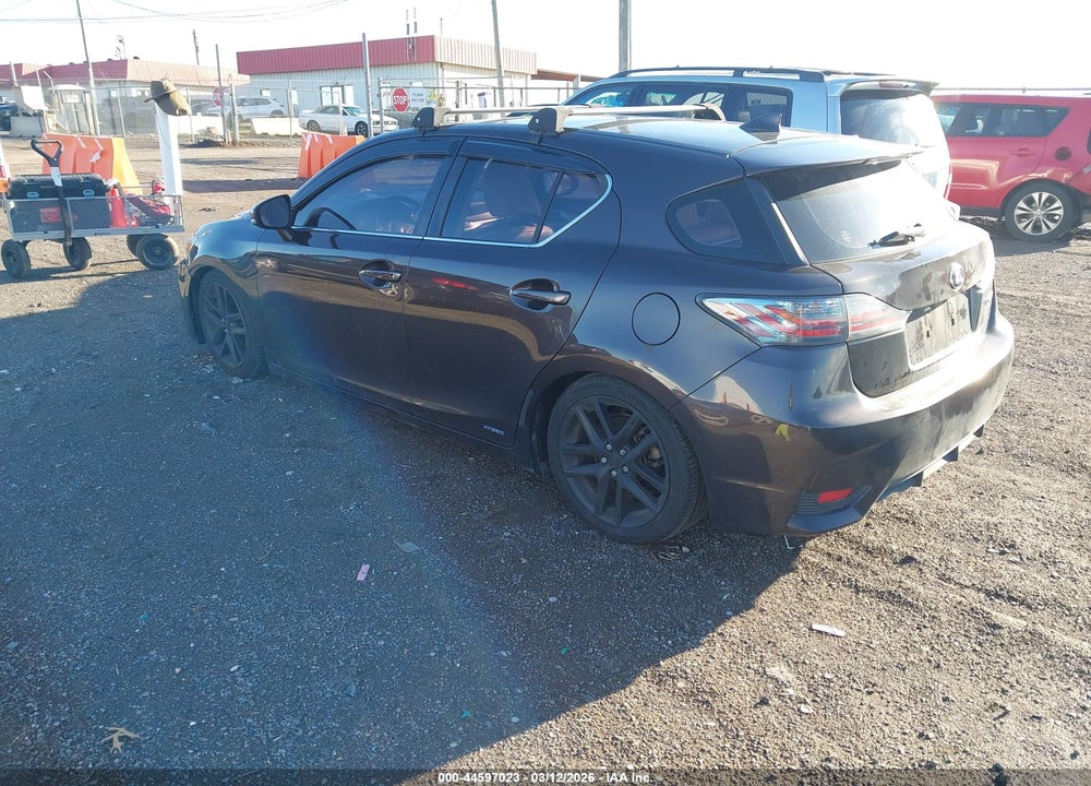 2014 LEXUS CT 200H VIN: JTHKD5BH7E2176356