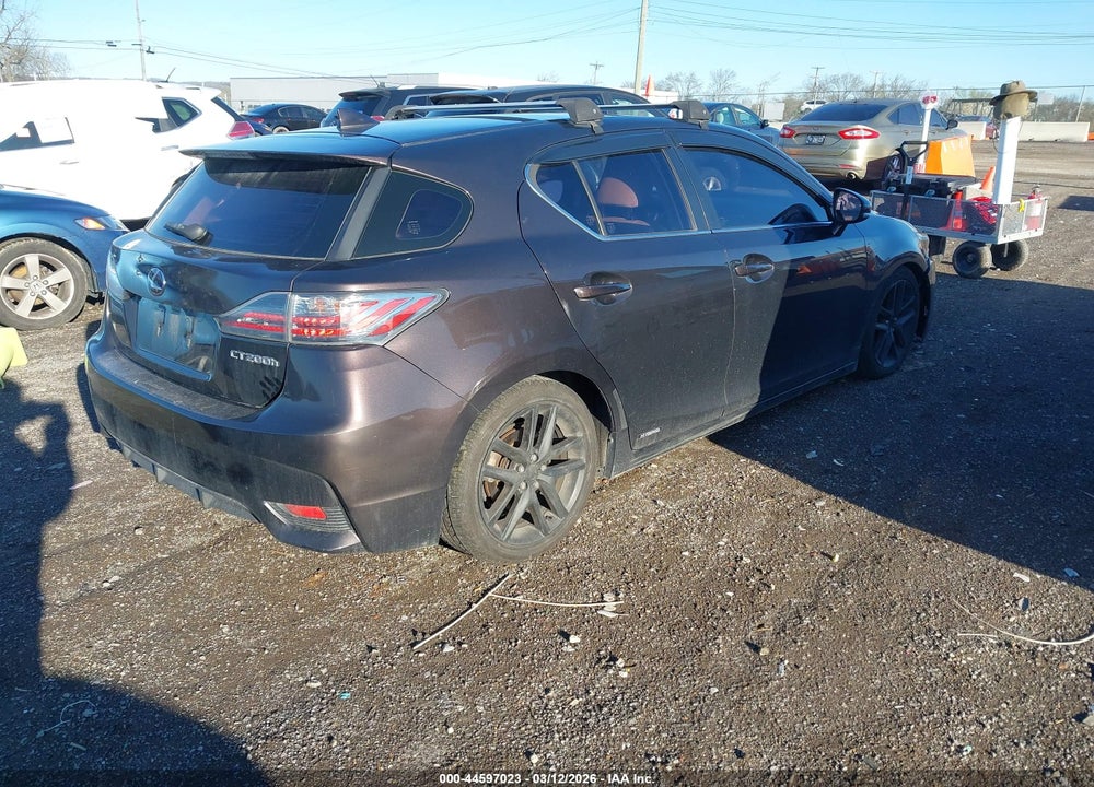 2014 LEXUS CT 200H VIN: JTHKD5BH7E2176356