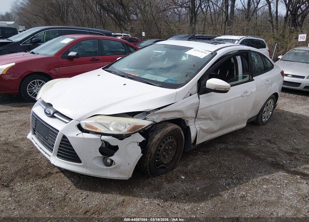 2012 FORD FOCUS SE VIN: 1FAHP3F2XCL304180